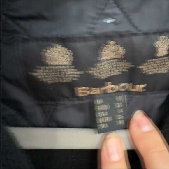 Barbour Jacket Polarquilt Full Zip in Black - Picture 5 of 8